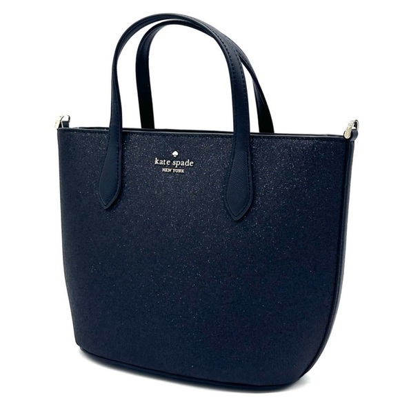 Kate Spade Glimmer Satchel Bag Black